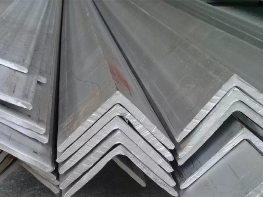 ASTM EN GB স্টেইনলেস স্টিল অ্যাঙ্গেল প্রোফাইল 2B ফিনিশ 200/300/400/900 সিরিজ