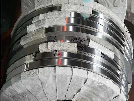 10mm~250mm যথার্থ 904l স্টেইনলেস স্টীল স্ট্রিপ রোল 2B সারফেস
