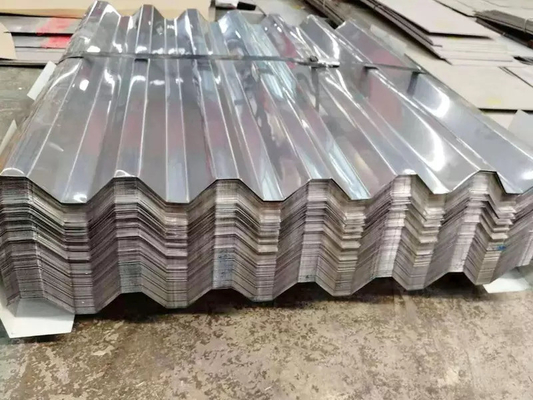 600mm-1500mm স্টেইনলেস স্টীল প্রসেসিং 201 স্টেইনলেস স্টীল ঢেউতোলা শীট