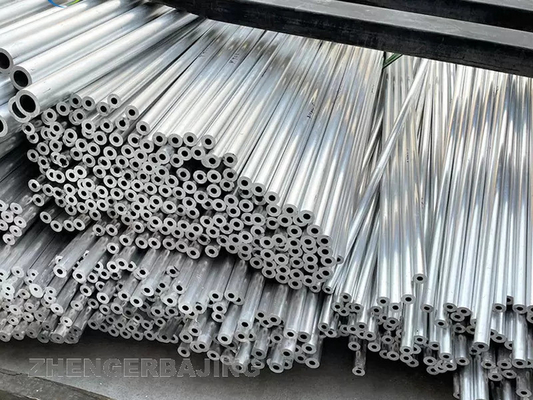 Anticorrosive 3004 অ্যালুমিনিয়াম খাদ পাইপ Anodizing ব্রাশ পৃষ্ঠ
