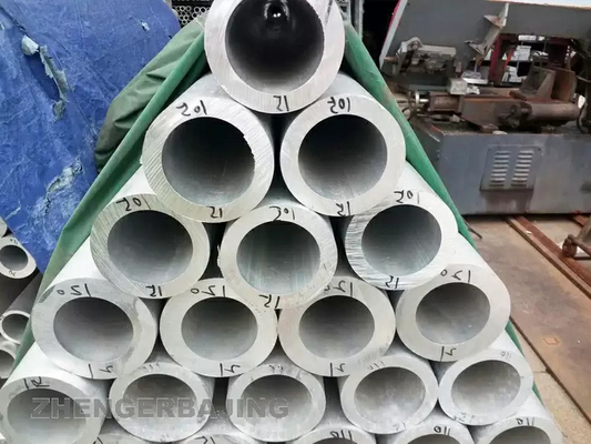 বৃত্তাকার 1m-12m 1050 অ্যালুমিনিয়াম খাদ পাইপ তাপমাত্রা অ্যানিলিং