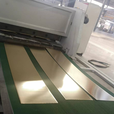 C12000 99.99% বিশুদ্ধ আলংকারিক ব্রোঞ্জ মেটাল শীট পাতলা কপার প্লেট