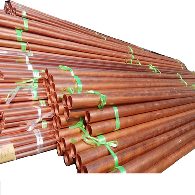 99.99% 6 ইঞ্চি কপার পাইপ C12000 Hvac কপার টিউবিং চূড়ান্ত শক্তি