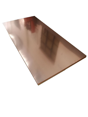 C11000 C1220 20mm কপার শীট প্লেট পালিশ ব্রাস শীট জারা বিরোধী